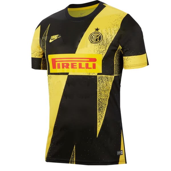 Trikot Trainingsshirt Inter Milan 2019-20 Gelb Schwarz